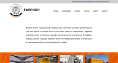Desktop Screenshot of farenor.cl
